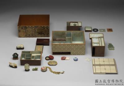 图片[3]-Tian Fu Qiu Lin” curio box, assembled in Qing dynasty, Qianlong reign (1736-1795)-China Archive